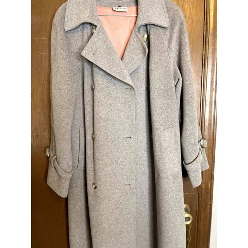 Vintage 1970 Wetherall Trench Coat Size 12